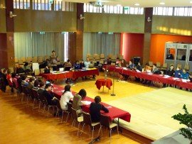 Ünnepi meeting 2011-ben, az SzMSz elfogadásakor