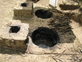 Hagyományos bronzkori tűzhely